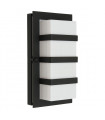 Applique murale de jardin Boden Noir 31 Cm
