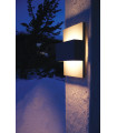 Applique murale de jardin Geneve Graphite 31 Cm