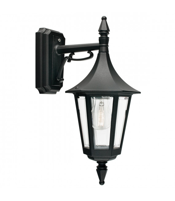 Applique murale de jardin Rimini Noir 43 Cm