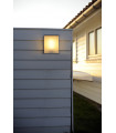 Applique murale de jardin Torsten Gris foncé 25 Cm