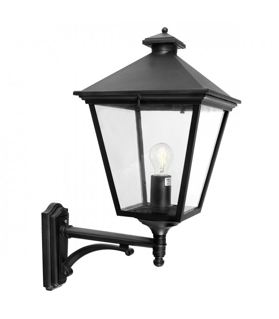 Applique murale de jardin Turin Grande Noir 67 Cm