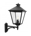 Applique murale de jardin Turin Grande Noir 67 Cm