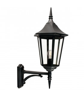 Applique murale de jardin Valencia Grande Noir 79 Cm