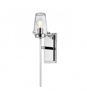 Applique murale salle de bains Alton Chrome 56