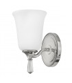 Applique murale salle de bains Blythe Chrome poli 22