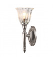 Applique murale salle de bains Dryden Nickel poli 33 Cm