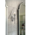 Applique murale salle de bains Dryden Nickel poli 41 Cm