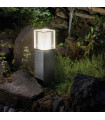 Borne de jardin Arendal Noir 49 Cm