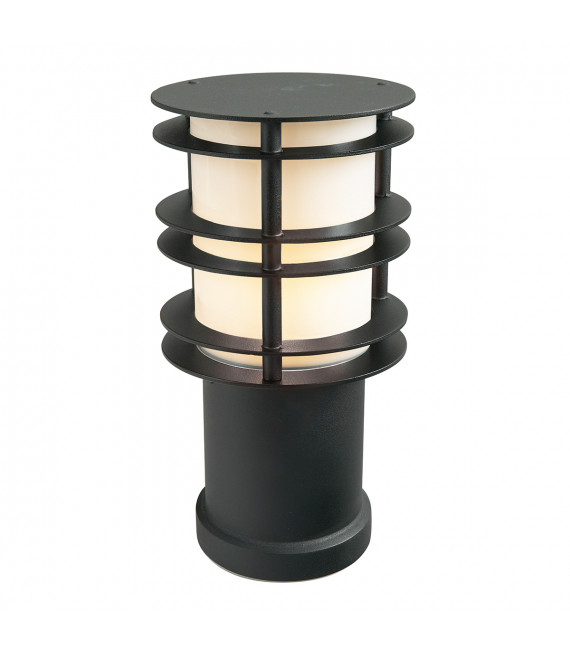 Borne de jardin Stockholm Noir 28 Cm