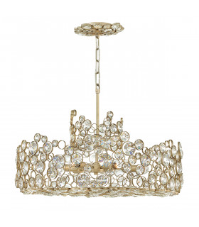 Chandelier Anya Feuille d'argent 41