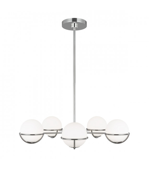 Chandelier Apollo Nickel poli 41