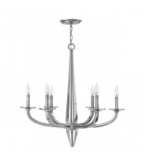 Chandelier Ascher Nickel poli 71
