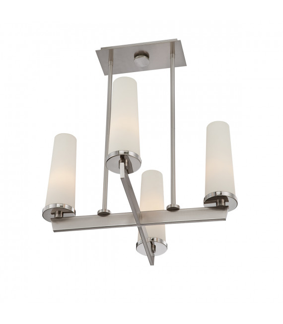 Chandelier Chelsea Loft Nickel brossé 52,1 Cm