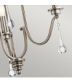 Chandelier Karlee Pare-mains classique 45,7 Cm
