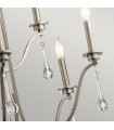 Chandelier Karlee Pare-mains classique 86,4 Cm