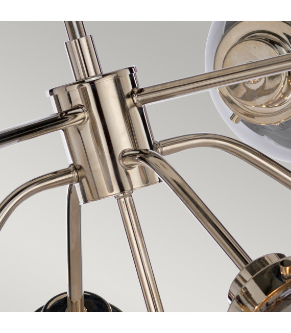 Chandelier Kula Nickel poli 48,1 Cm