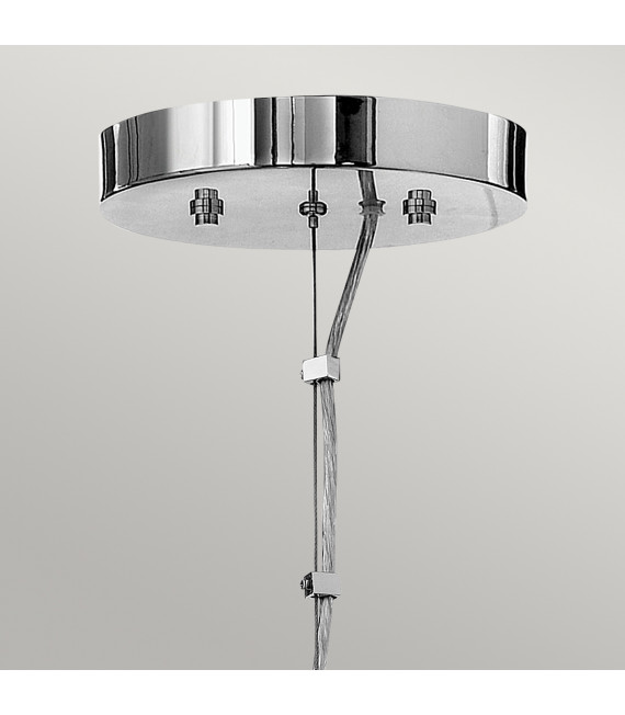 Chandelier Mondo Chrome poli 45,7 Cm
