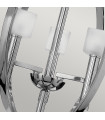 Chandelier Mondo Chrome poli 45,7 Cm