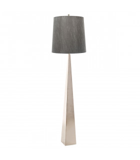 Lampadaire Ascent Nickel poli 181 Cm