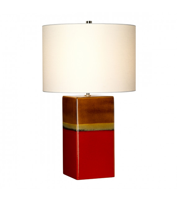 Lampe de table Alba Rouge 60 Cm
