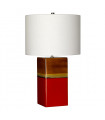 Lampe de table Alba Rouge 60 Cm