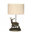 Lampe de table Amelia Bronze patine 65 Cm