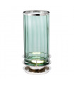 Lampe de table Arno Nickel poli de métaux - verrerie verte