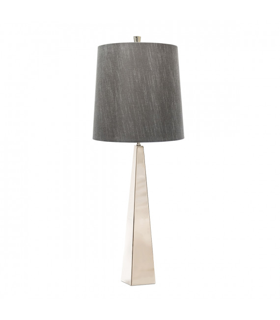 Lampe de table Ascent Nickel poli 79 Cm