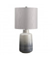 Lampe de table Bacari Bleu et gris 61 Cm