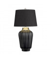 Lampe de table Bexley Nickel noir / poli 30 Cm