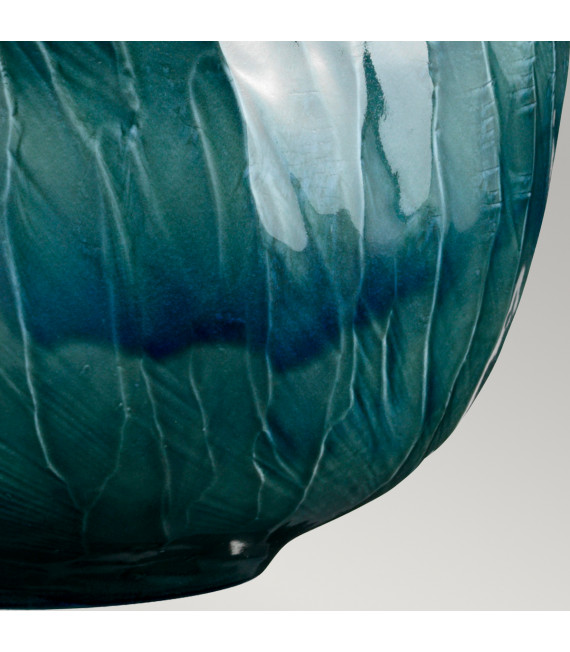 Lampe de table Blue Globe Bleu 55 Cm