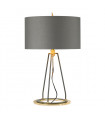 Lampe de table Ferrara Or gris foncé or poli 73