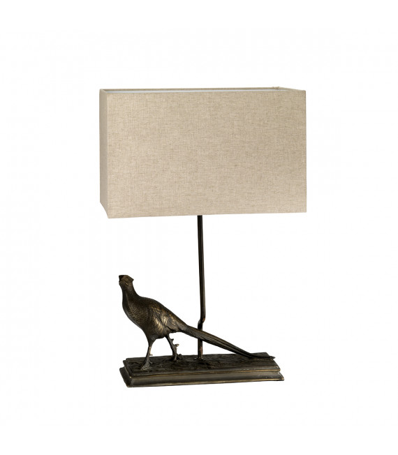 Lampe de table Halkirk Bronze patine 56 Cm