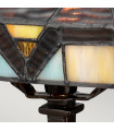 Lampe de table Holmes Bronze vintage 30,5 Cm