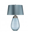 Lampe de table Lena Table bleu teintée bleu teintée 74 Cm