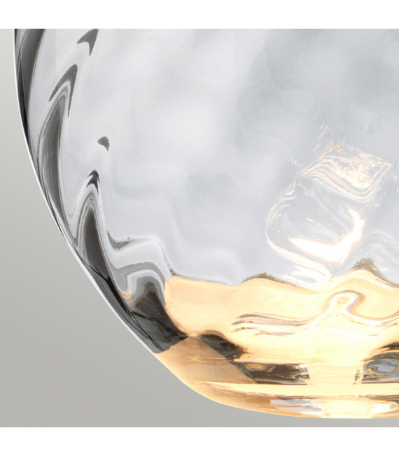 Lampe de table Lena Verre non teinté fumée / ombre d'ardoise 74 Cm