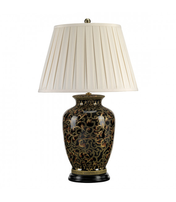Lampe de table Morris Or et noir 73 Cm