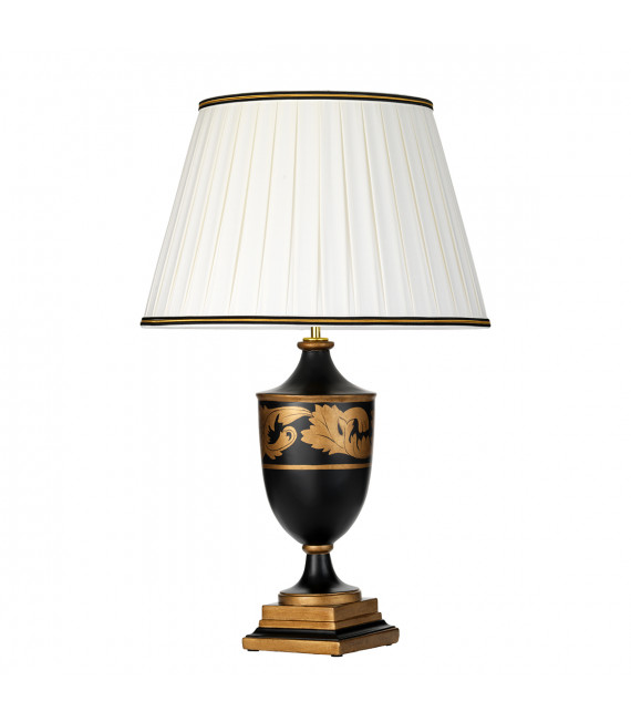 Lampe de table Narbonne Noir et or 68 Cm