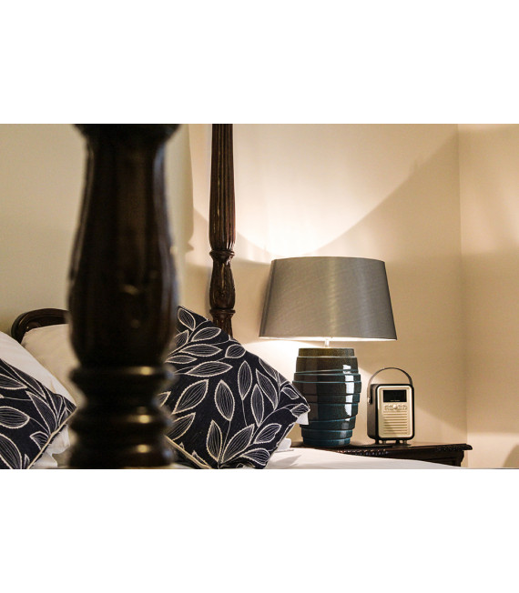 Lampe de table Neptune Glaçure bleue 59 Cm