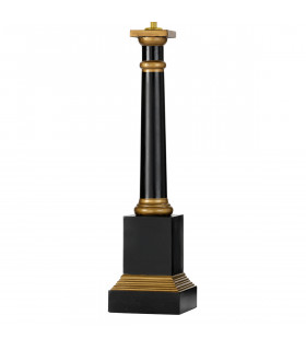 Lampe de table Peronne Noir 55 Cm