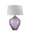 Lampe de table Samara Verre teinté de prune 51 Cm