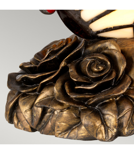 Lampe de table Tiffany Animal Lamps Bronze architectural 23 Cm