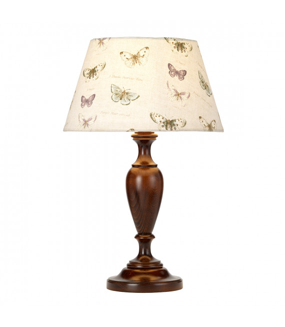 Lampe de table Woodstock noyer 48 Cm