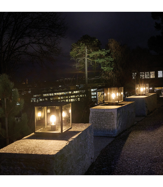 Lanterne de jardin Lofoten Noir 27 Cm