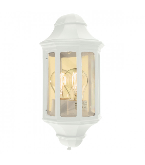 Lanterne de jardin Malaga Mini blanc 33 Cm