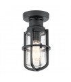 Lanterne de jardin Suri Noir texturé 27