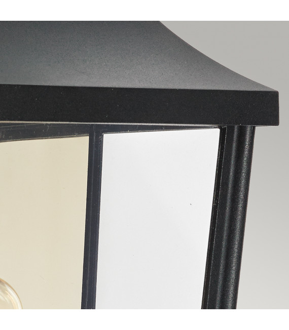 Lanterne de jardin Turin Noir 39 Cm