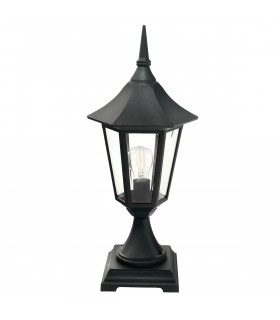Lanterne de jardin Valencia Noir 56 Cm