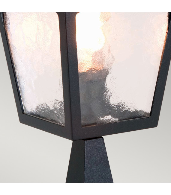 Lanterne de jardin York Noir 31,5 Cm