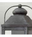 Lanterne murale Anchorage Zinc vieilli